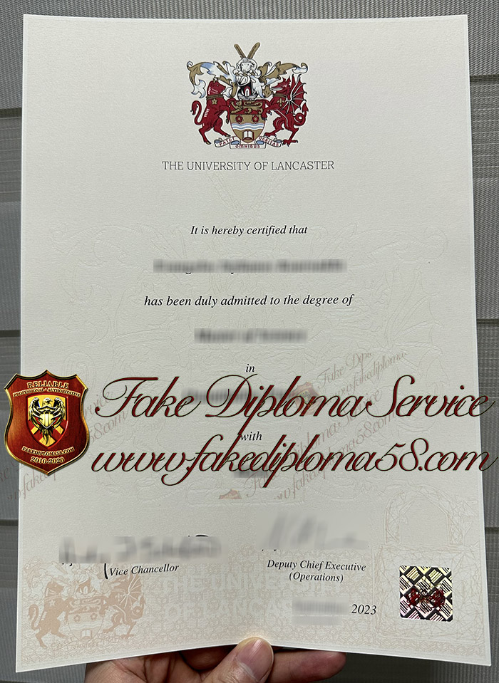 University of Lancaster diploma