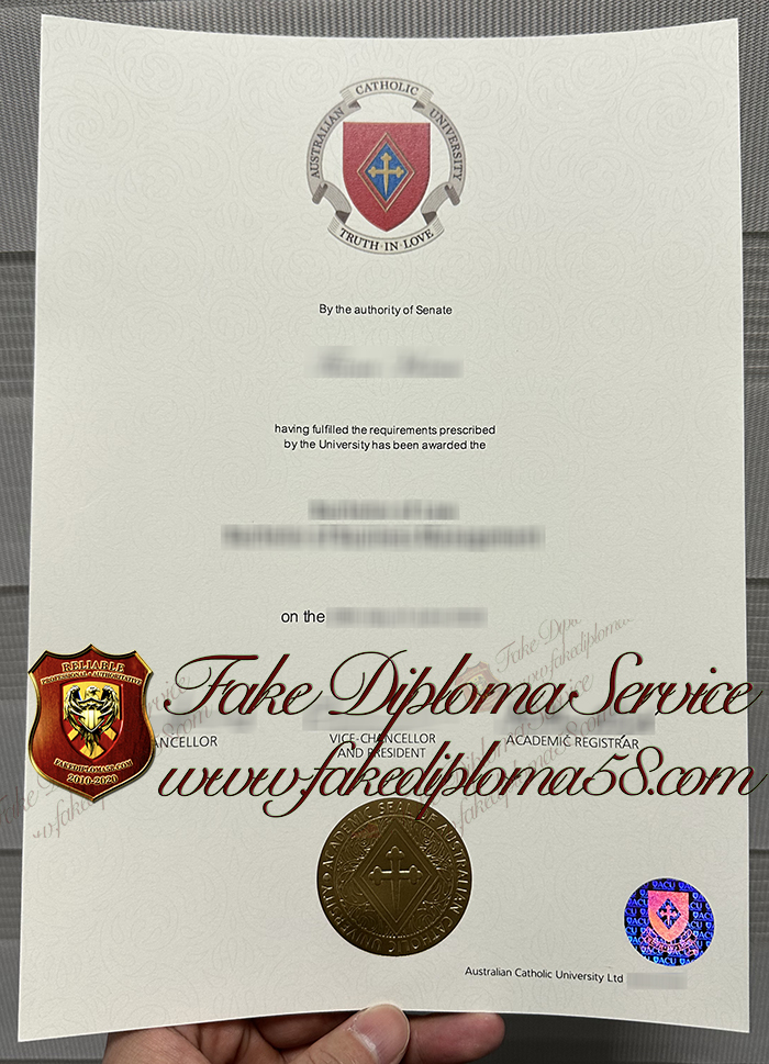 Australian Catholic University diploma