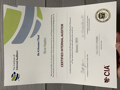 How to buy a Certified Internal Auditor certificate online?