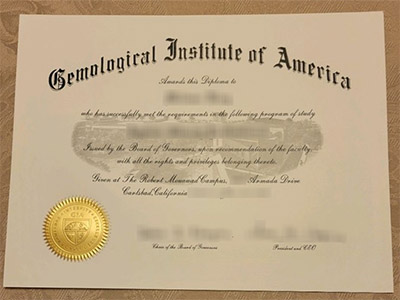 Buying a Gemological Institute of America diploma. Order GIA degree