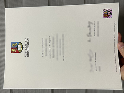 Buying a University of Birmingham diploma for a job