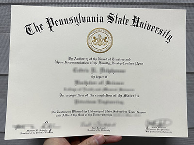 Buying a Pennsylvania State University degree. Order PSU diploma