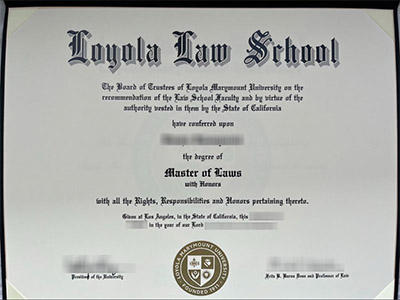 Is it possible to buy a Loyola Law School degree in 2024?