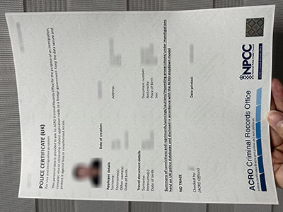 Where can  i buy a UK Police Certificate quickly online?