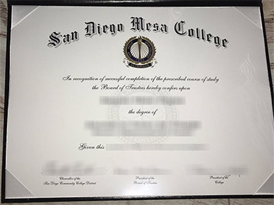 How much does to buy a San Diego Mesa College diploma?