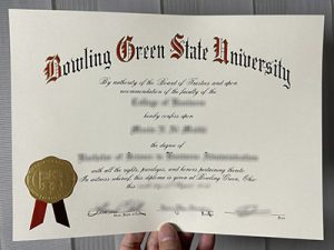 Bowling Green State University degree