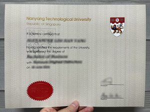 Nanyang Technological University degree