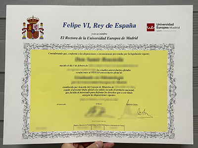 How to obtain a Universidad Europea Madrid diploma in 3 days?