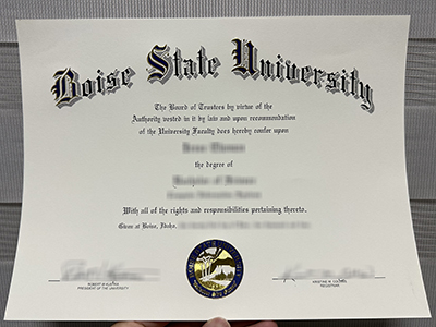 The easiest steps to buy a Boise State University diploma online.