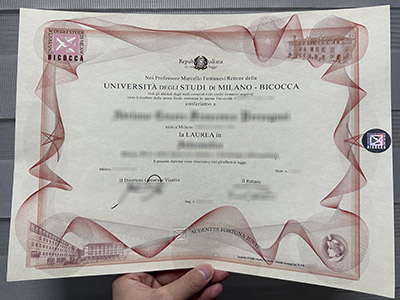Is it possible to order a University of Milan-Bicocca diploma online?