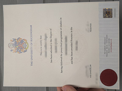 How to create a University of Buckingham diploma in 2024?
