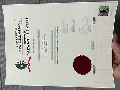 How long does to order a University of Kwazulu-Natal diploma?