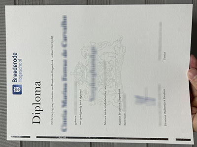 Is it possible to order a Breederode Hogeschool diploma online?