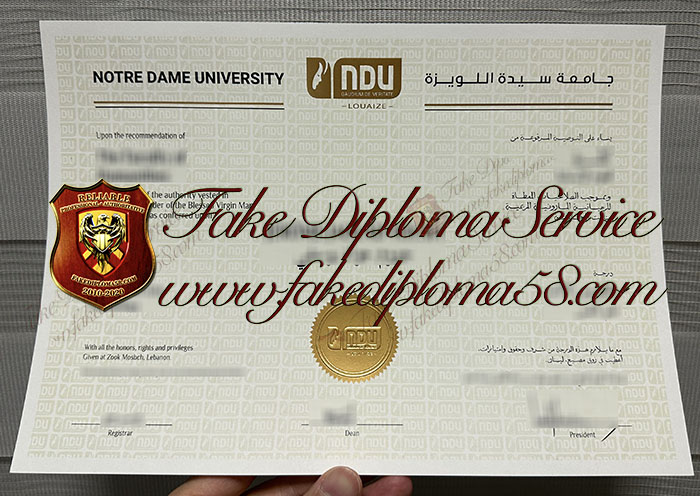 NDU diploma