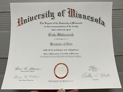How to create a University of Minnesota diploma in 2024?