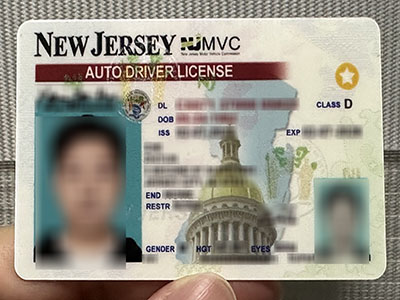 How much does to order a New Jersey Auto Driver License online?