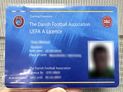 How to order a UEFA Coaching License Card online?
