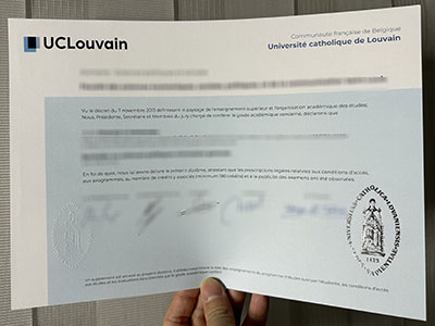 Can i obtain a UCLouvain diploma certificate in 3 days?