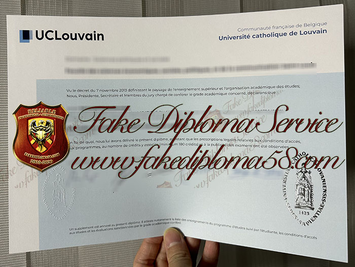 UCLouvain diploma