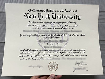 Can i obtain a New York University diploma online? NYU degree