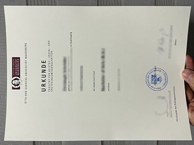 The easiest steps to obtain a Universität Magdeburg Urkunde