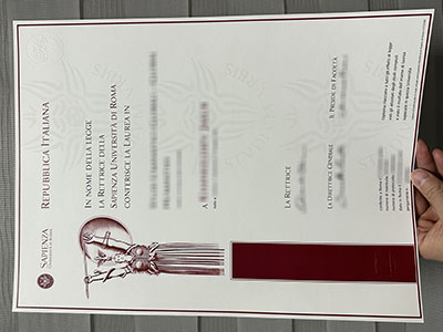 How can i order a Sapienza Università di Roma diploma in Italy?
