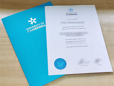How to order a University of Canberra diploma with a nice cover?