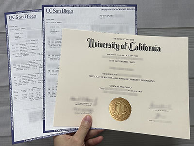 How to get a UC San Diego degree and transcript in 3 days?