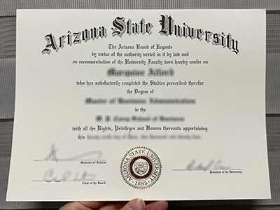 How to create a Arizona State University diploma in 2025?
