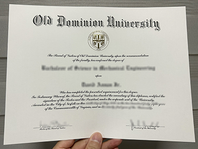 Is it possible to buy a Old Dominion University diploma for a job?