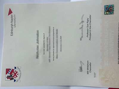 Edinburgh Napier University degree