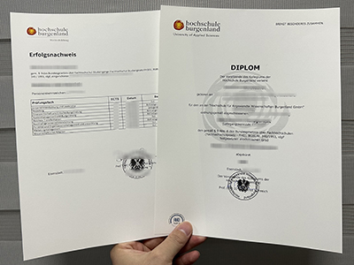 How to buy a Hochschule Burgenland diploma and transcript?