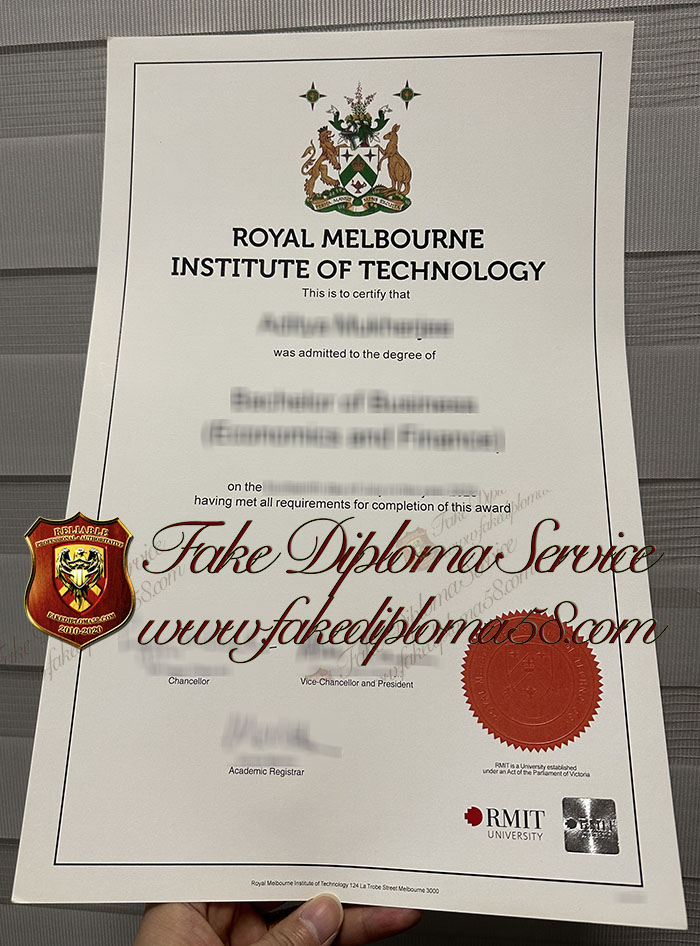 RMIT University diploma