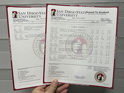 Is it easy to obtain a San Diego State University transcript?