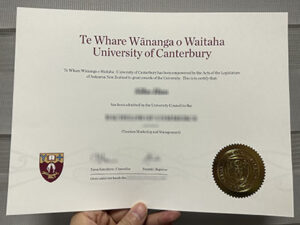 University of Canterbury diploma