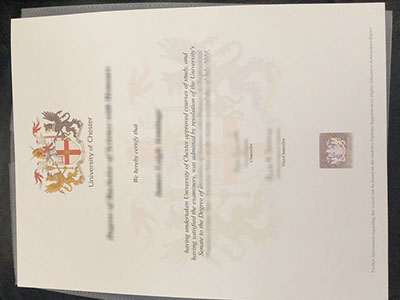 How does a University of Chester degree look like?