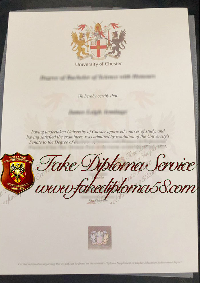 University of Chester degree
