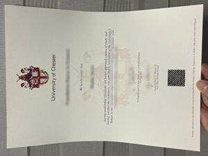 University of Chester diploma