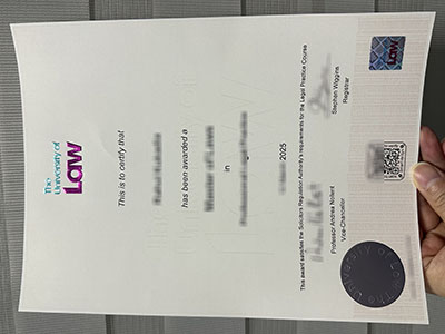 It it possible to order a fake University of Law diploma in 3 days?