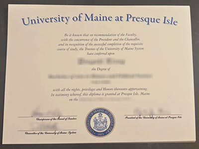 How to get a University of Maine at Presque Isle diploma online?