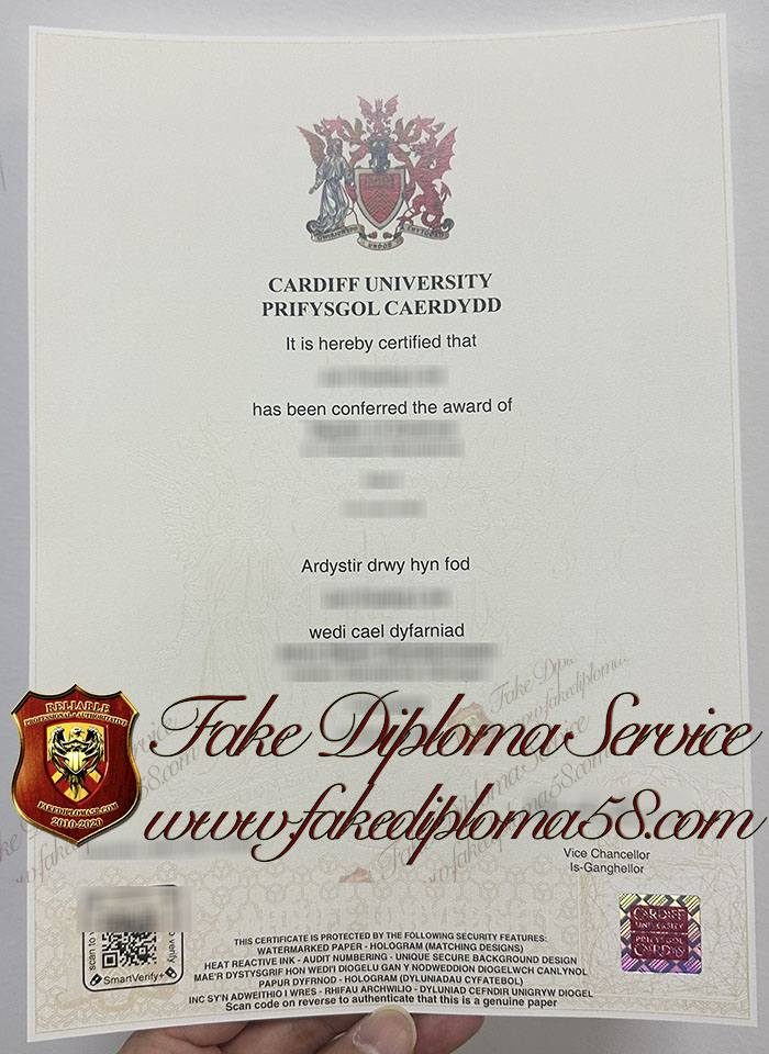 Cardiff University diploma