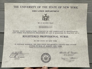 New York Registered Nurse license