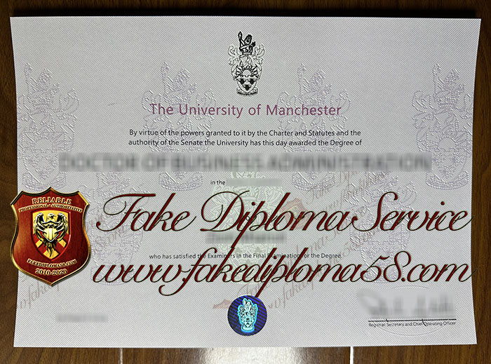 University of Manchester diploma