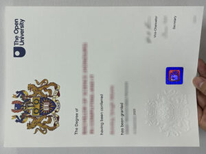 The UK Open University diploma