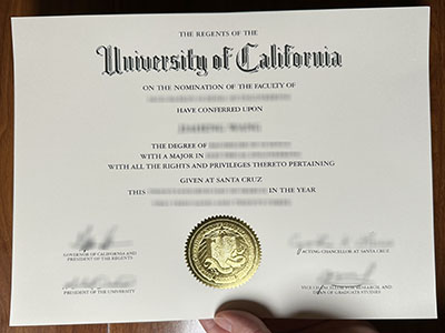 How to get a University of California Santa Cruz diploma?