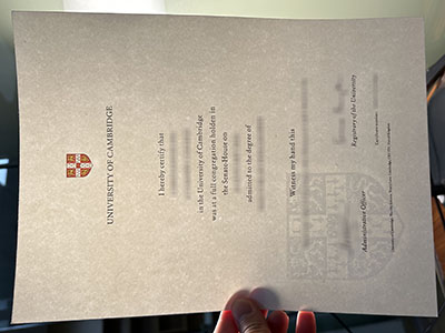 How to obtain a University of Cambridge diploma with watermark?