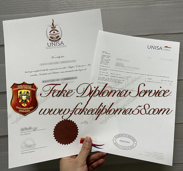 University of South Africa diploma
